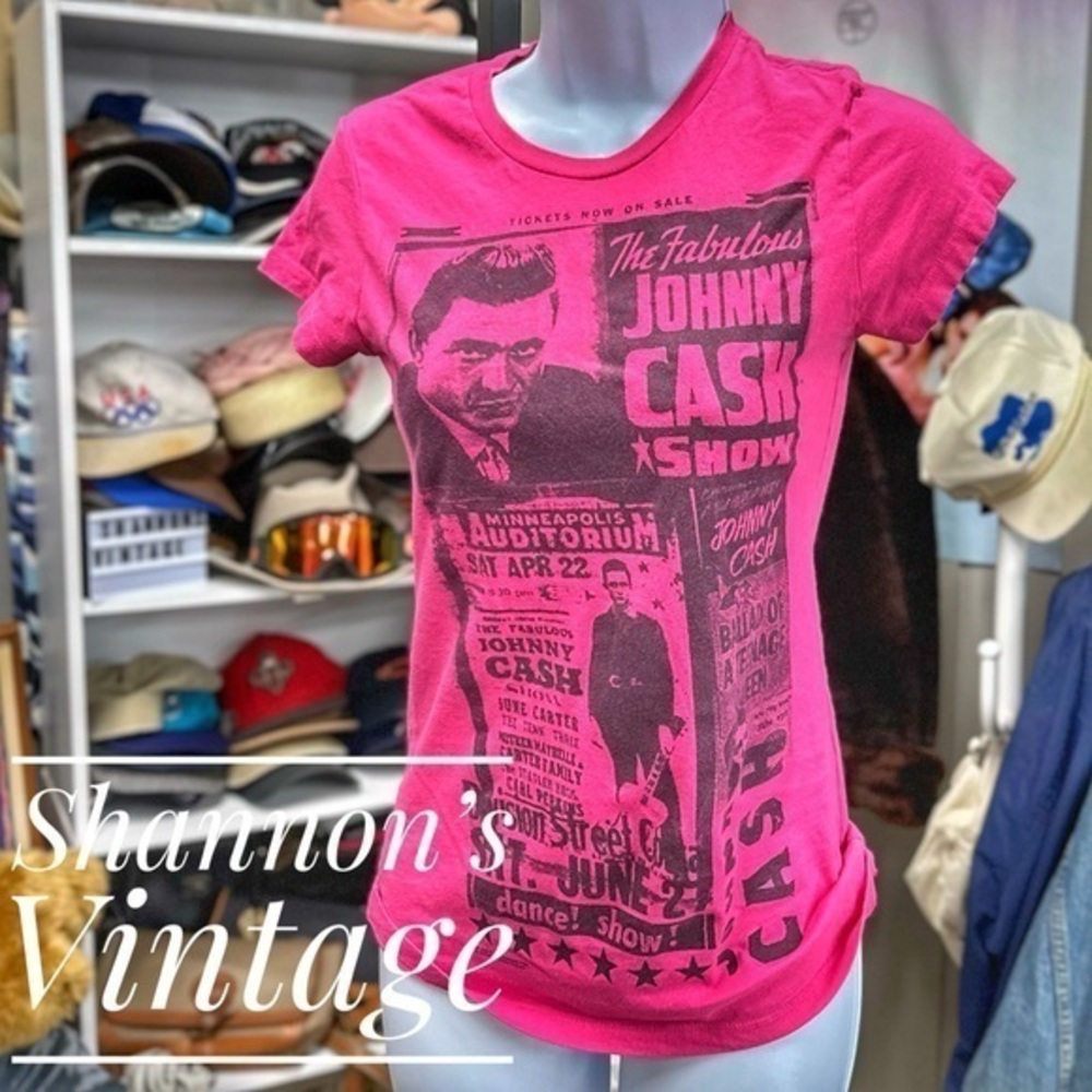 Zion Rootswear Johnny Cash Y2K sz small tee A19